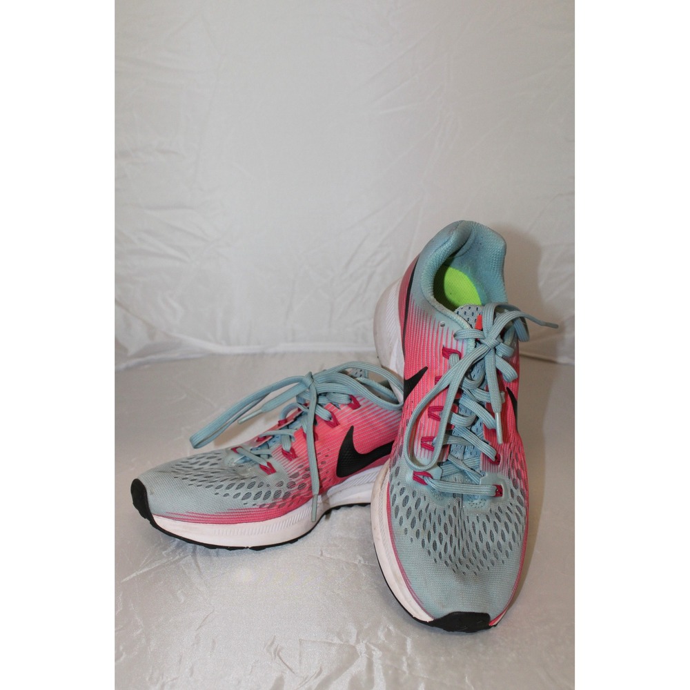 Nike Air Zoom Pegasus Women Running Shoes Teal Pink Black Size 8.5
